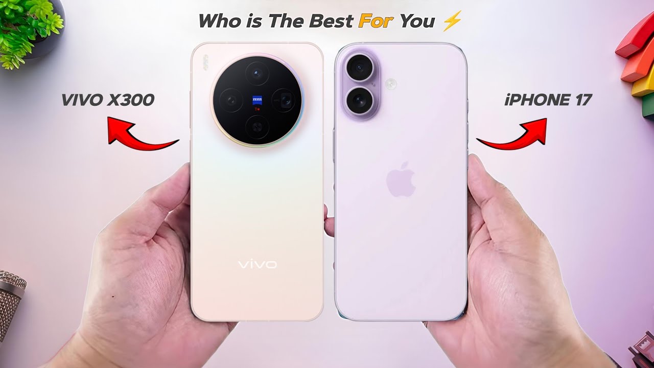 ViVO X300 против iPhone 17 — какой из них лучше ⚡