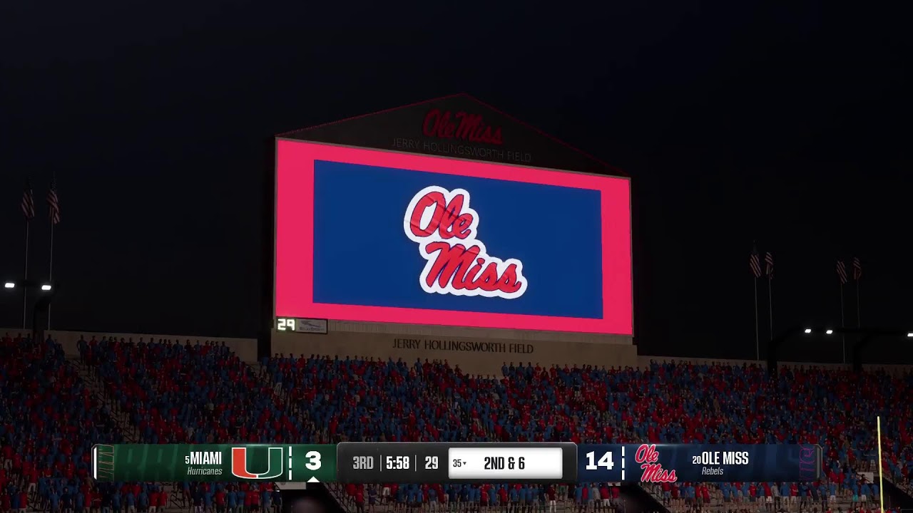 Miami vs ole miss