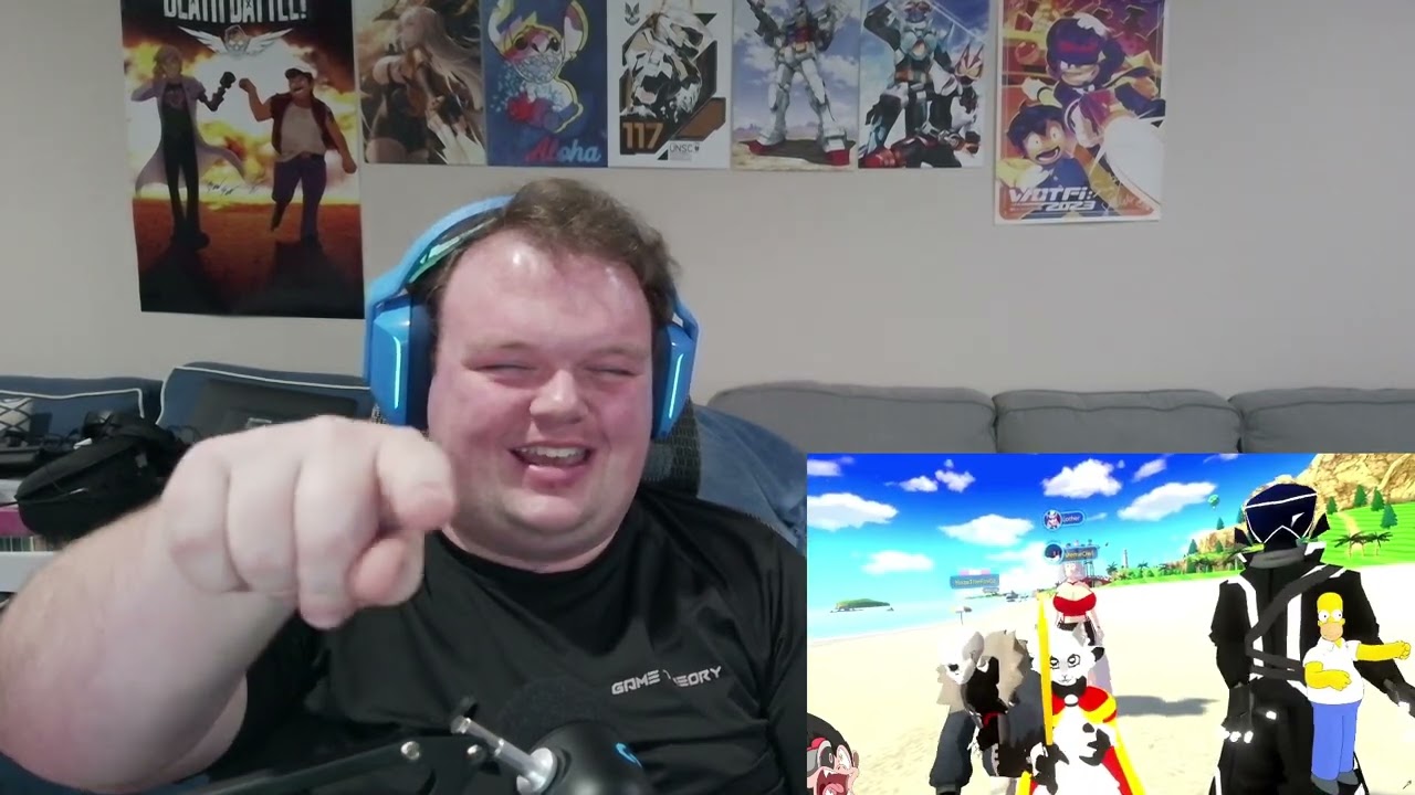Pomni Shows Off Her Fish Hat - Cyber Chimp VRChat Reaction