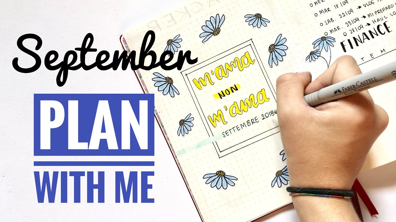 PLAN WITH ME - SEPTEMBER 2018 | SL