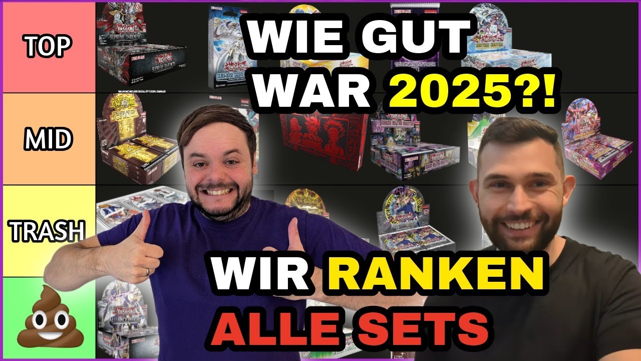 Ultimative Set Tier List 2025! | mit Michi und Adrian
