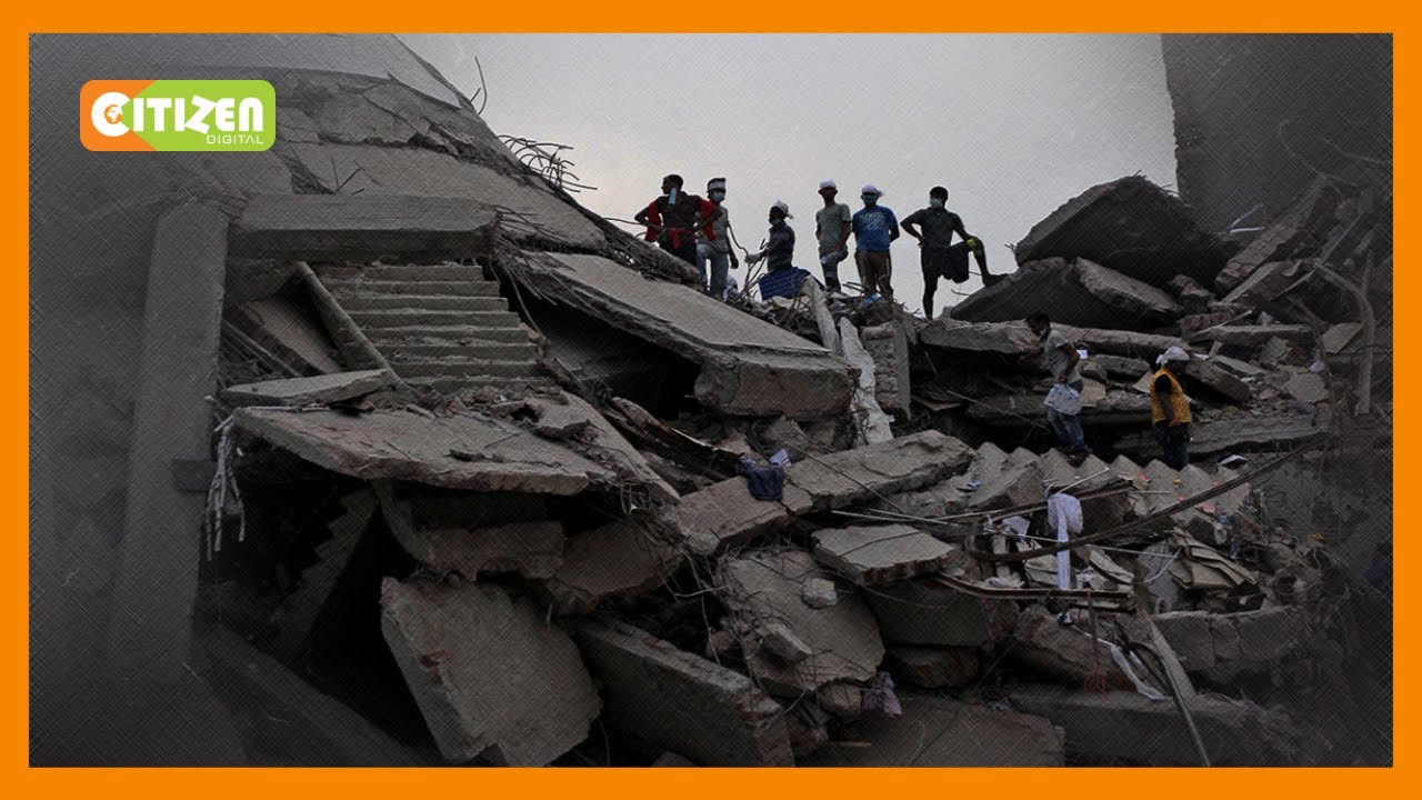 10 construction workers rescued after five storey building collapsed