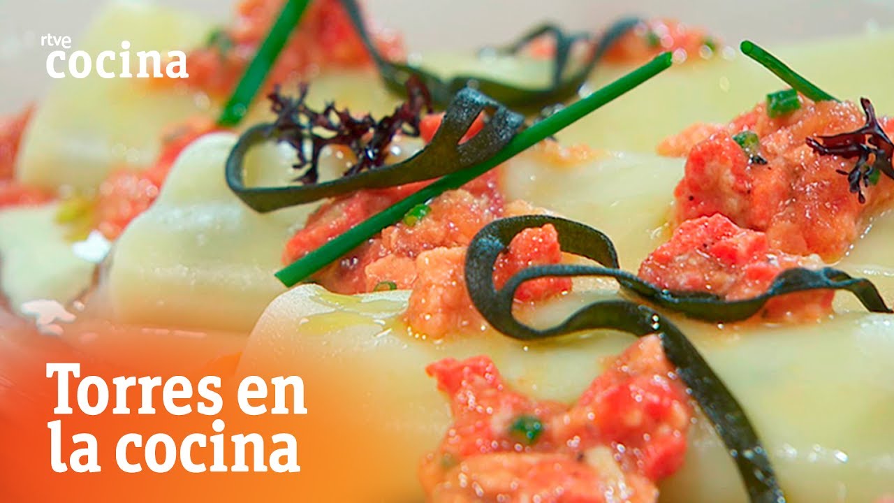 Canelones de marisco - Torres en la Cocina | RTVE Cocina