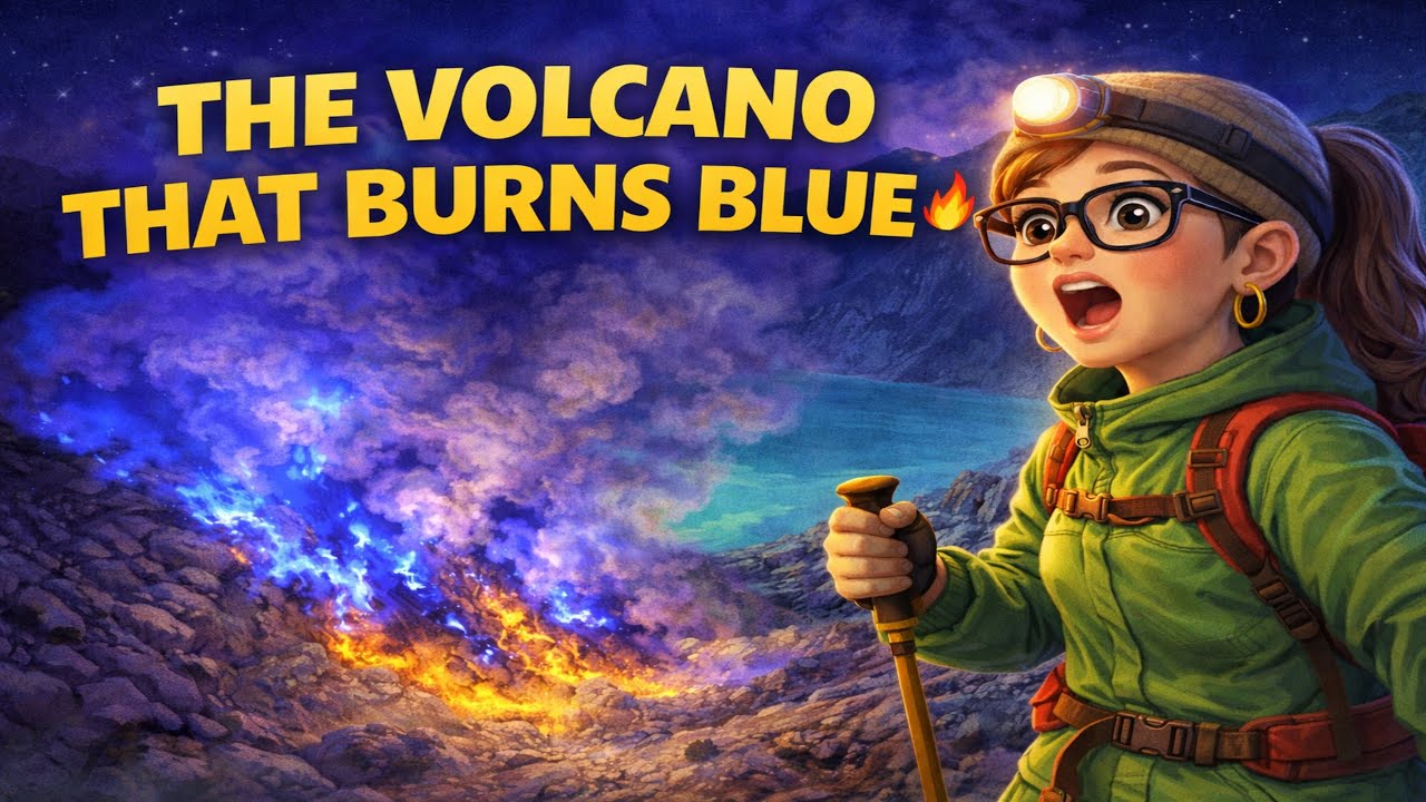 Kawah Ijen&rsquo;s Blue Fire Volcano: The Science Behind the Glow 🔥🌋