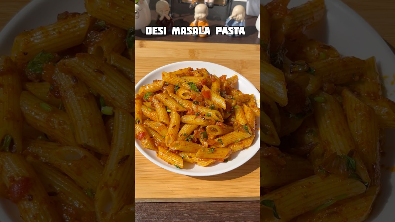 Desi masala pasta recipe #shorts #recipe #pasta #masalapasta #trending #viral #shortvideo #macaroni