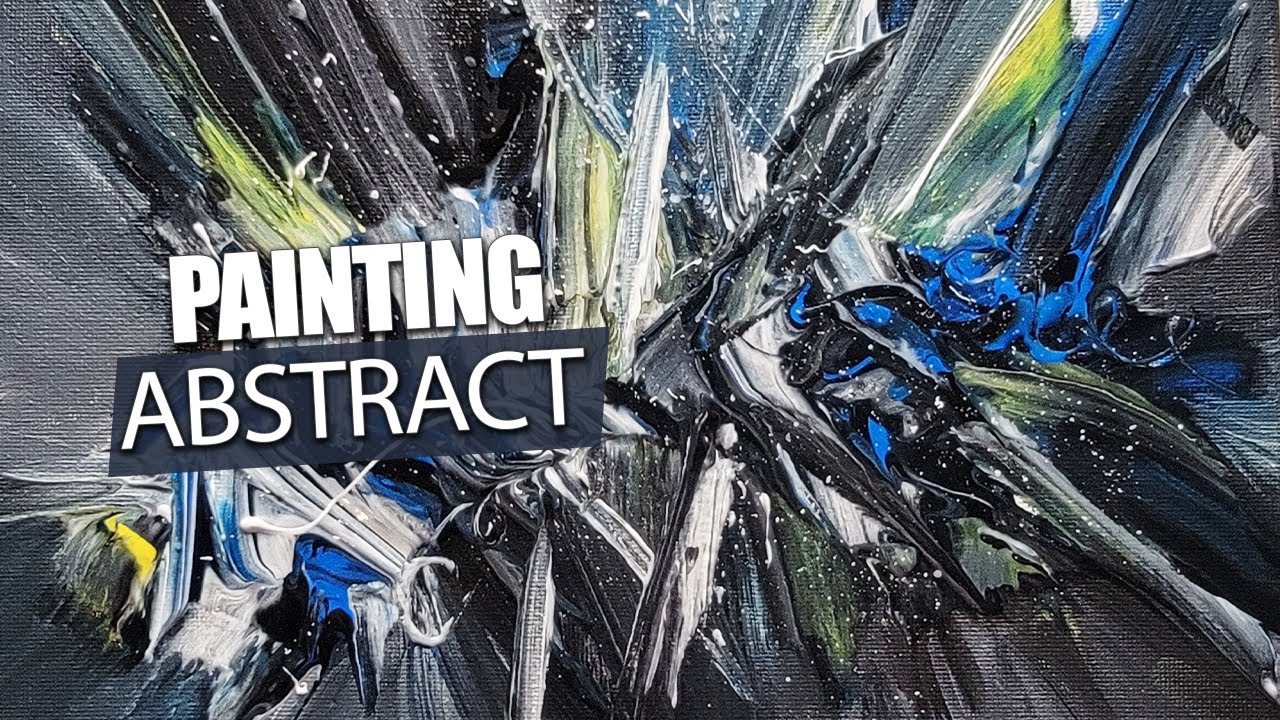 Abstract Acrylics | Speed Painting Demonstration