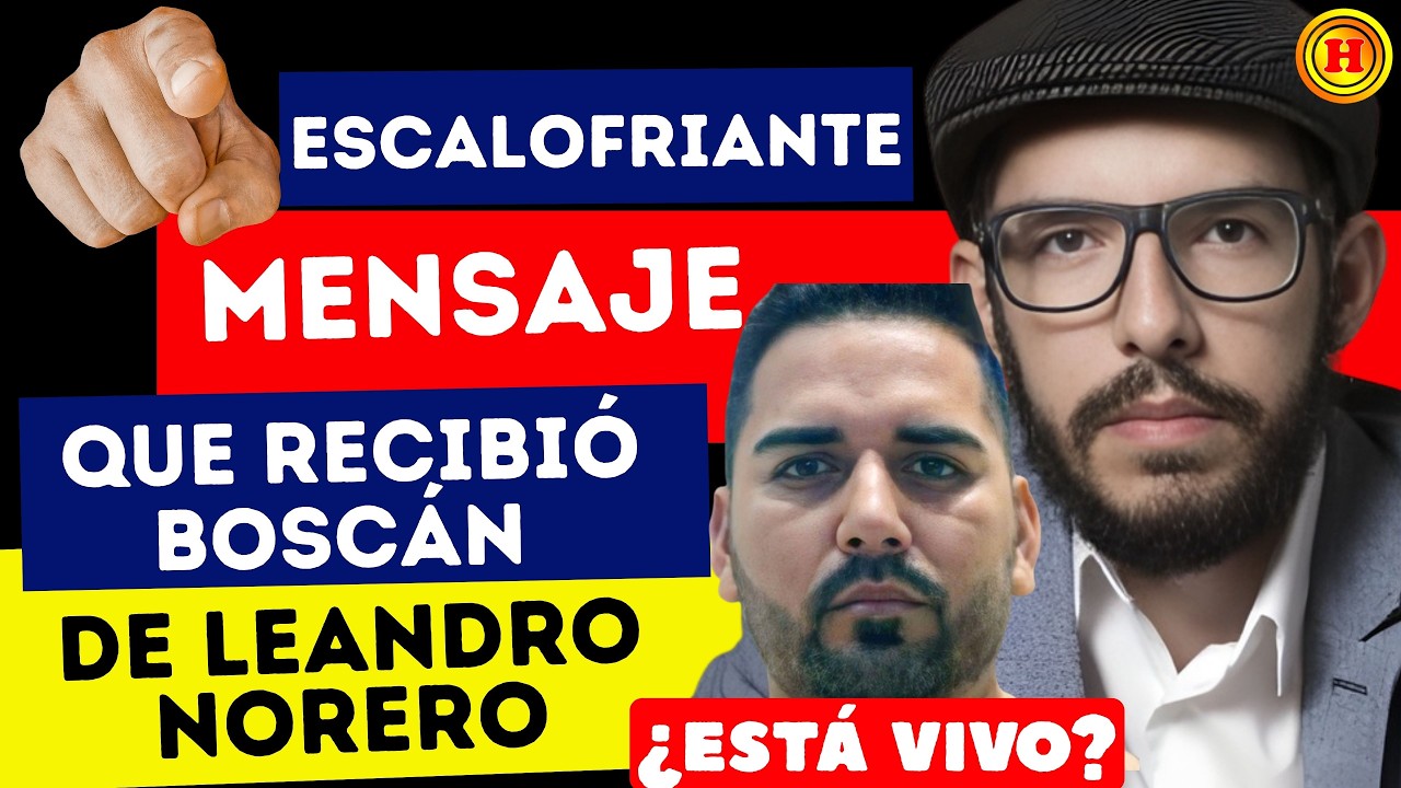 🚨 ¡ESTÁ VIVO! El ESCALOFRIANTE mensaje que recibió Andersson Boscán de LEANDRO NORERO