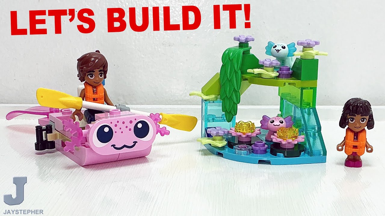 LEGO Friends 2026 Приключенческая лодка аксолотля 42681 Сборка и обзор