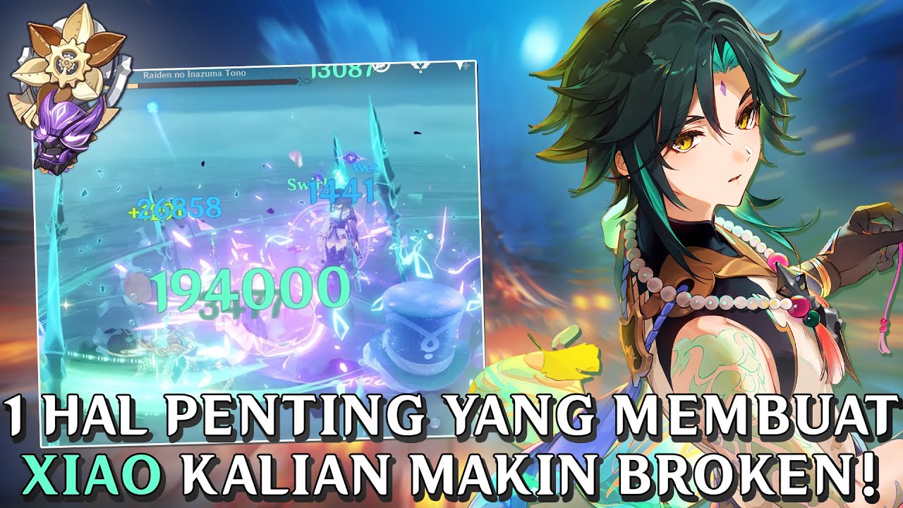 Xiao DPS Jadul!? Kunci Bikin Xiao Kalian Makin Sakit! | Genshin Impact Indonesia