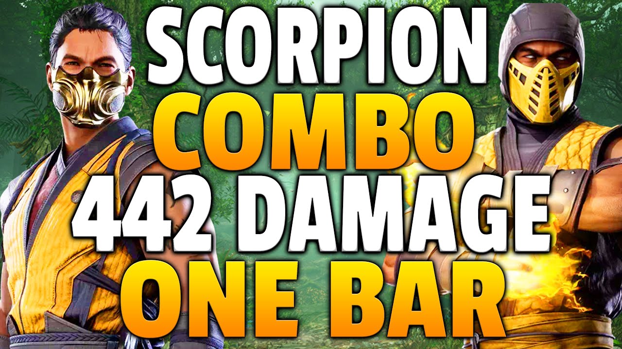 MK1 DOUBLE SCORPION COMBOS - Mortal Kombat 1 Scorpion Combos