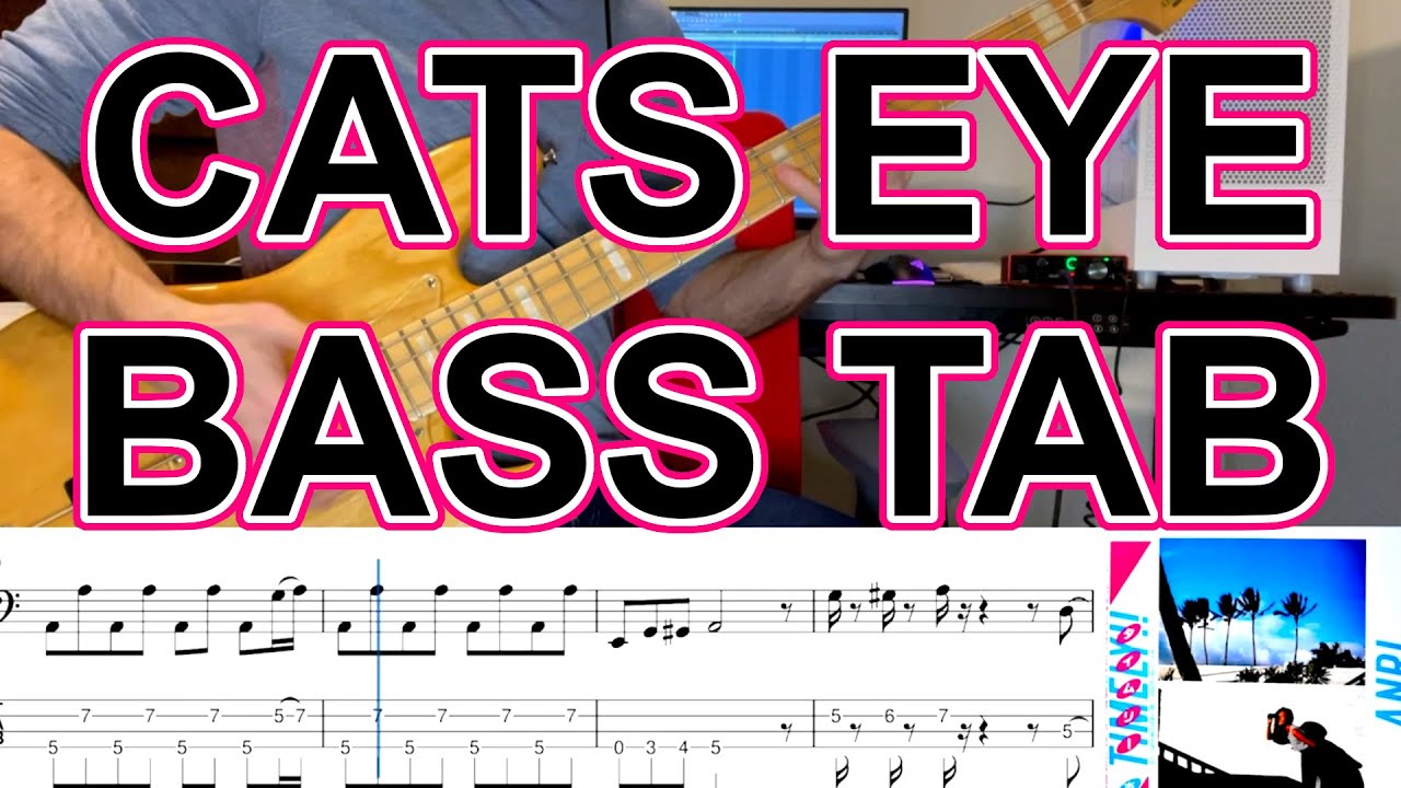Cat's Eye - Anri (Bass Cover + Tab)