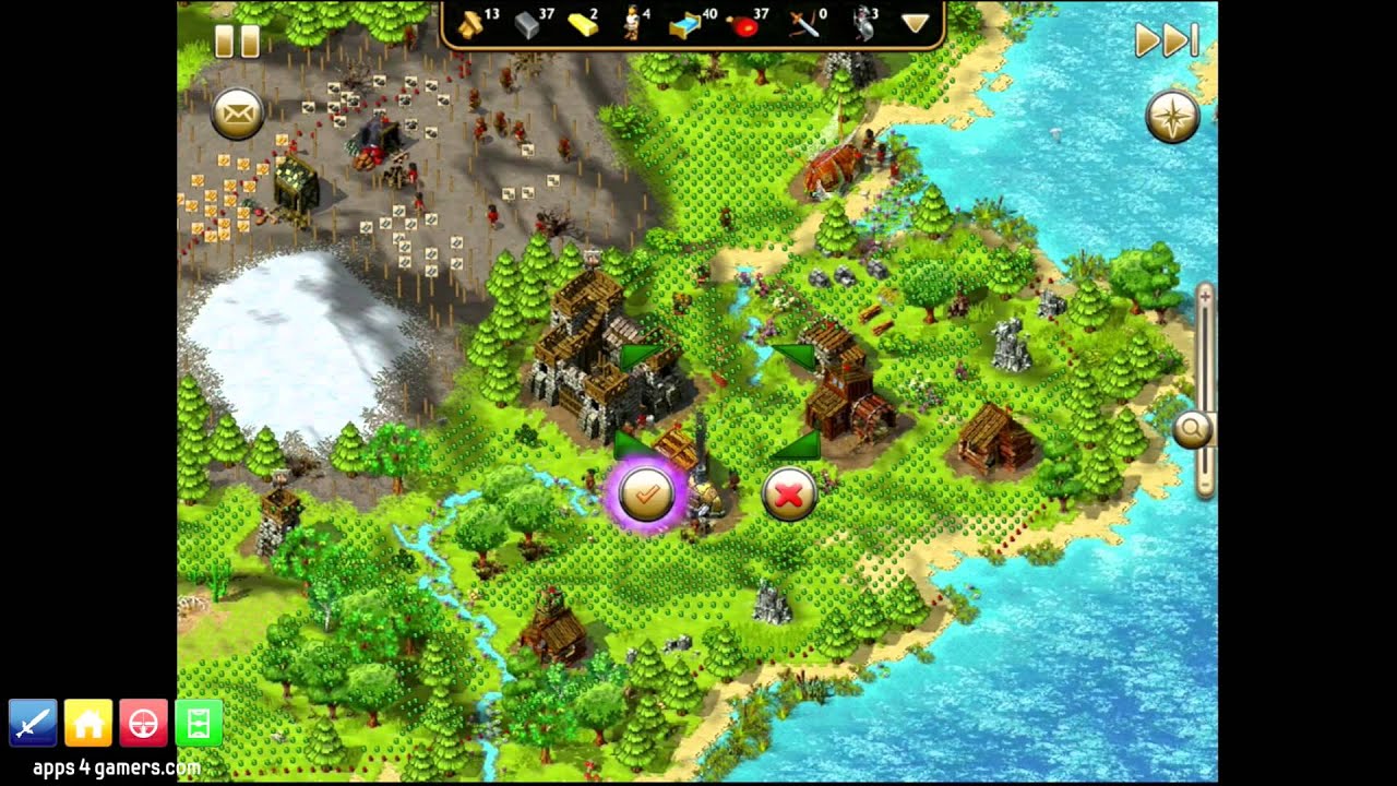 The Settlers (iOS) Gameplay