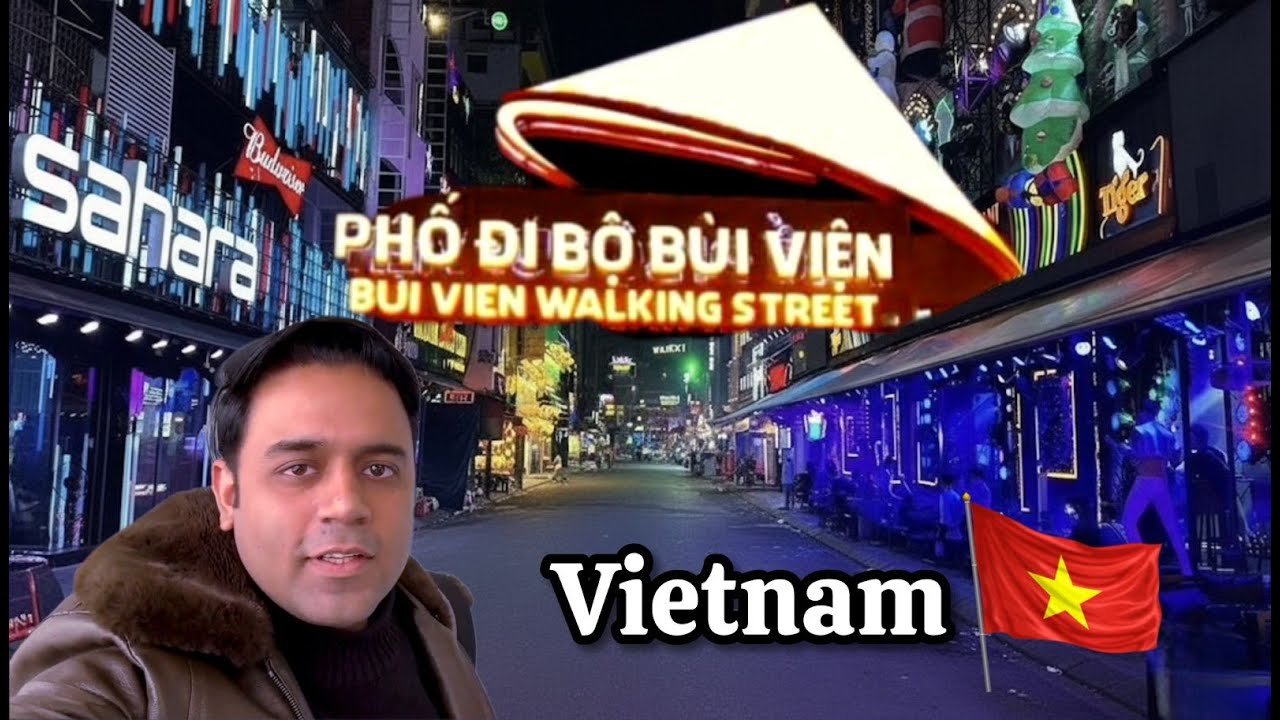Celebrating new year in Vietnam | Vietnam Night Life | Bui Vien Walking Street | Ho Chi Minh City 🇻🇳