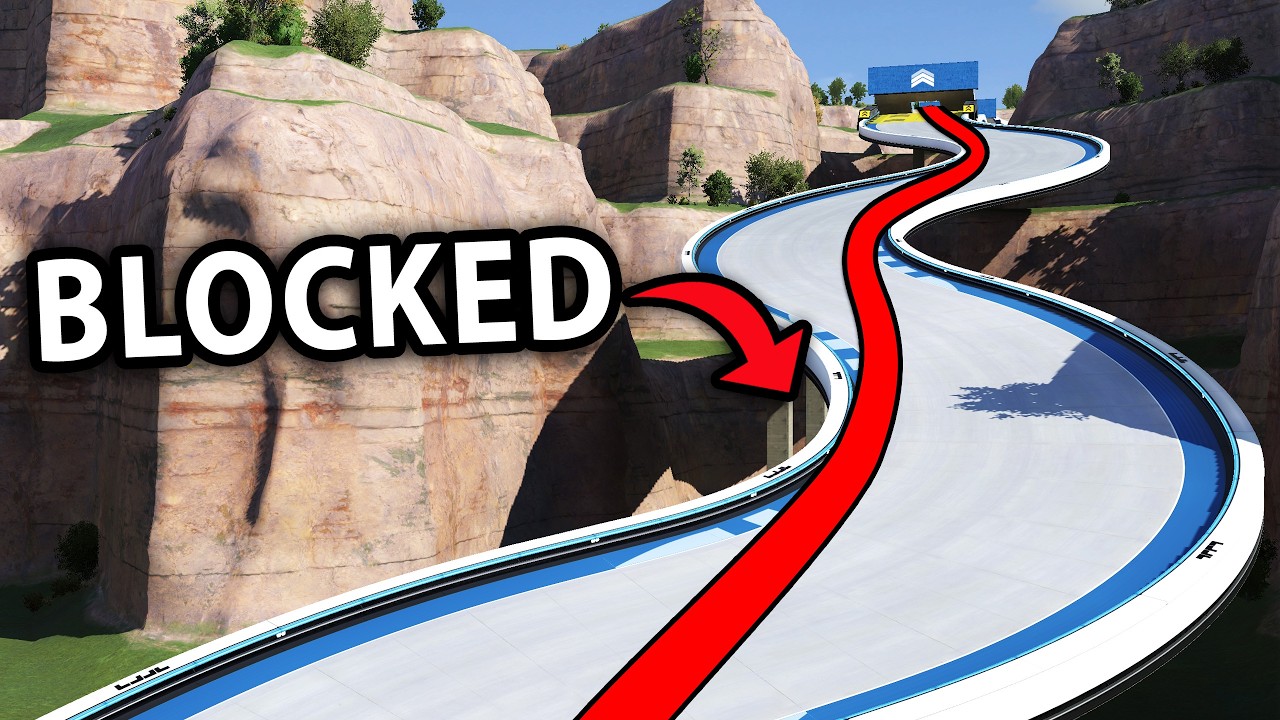 Trackmania, but the WR Line is Banned