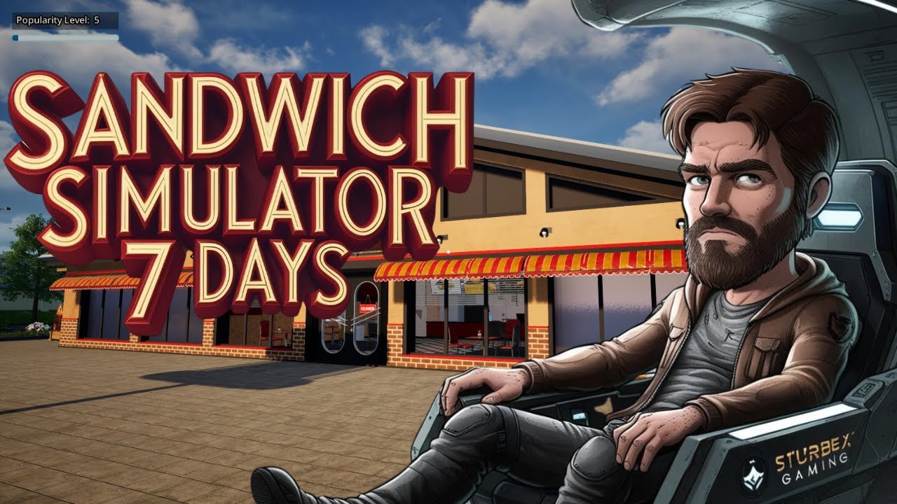 🍞 Sandwich Simulator | 7 In-Game Days of Sub-Making (Chill Gameplay + Music)