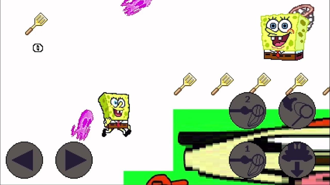 SpongeBob SuperSponge ReHydrated: Early Mobile/Portable Prototype (READ DESCRIPTION!)