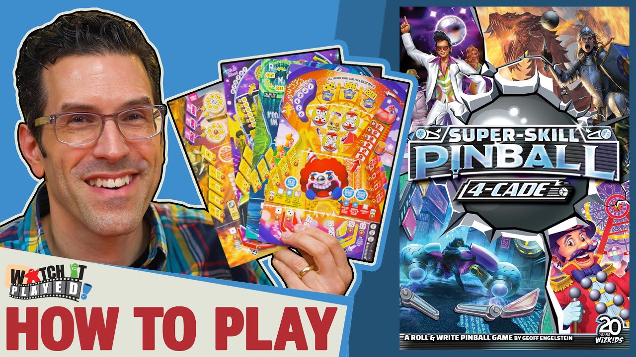 Super-Skill Pinball: 4-Cade - How To Play