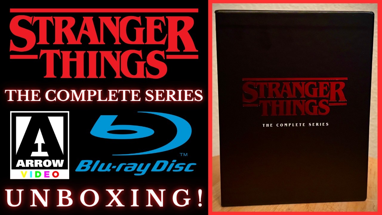 Stranger Things: Распаковка полного комплекта сериала на Blu-Ray!
