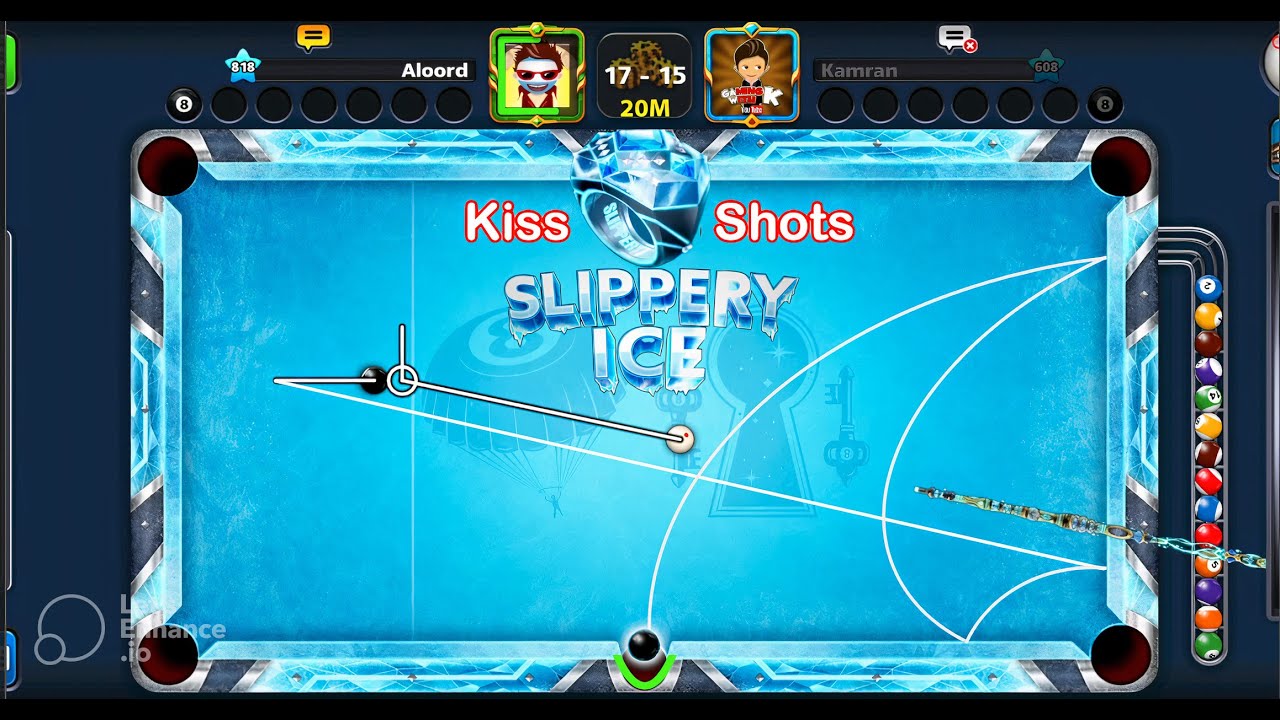 Really it's a crazy table😂(Slippery ice)