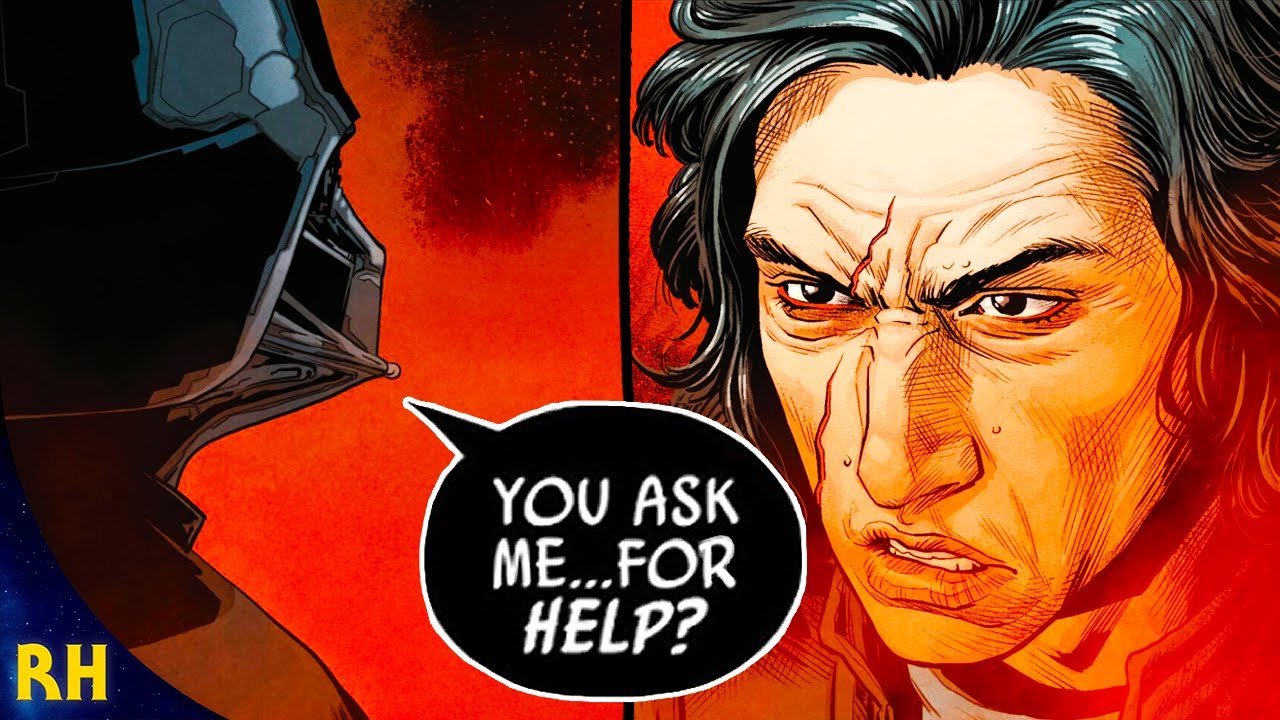 The ONLY Time Vader Appeared to Kylo Ren (Canon)