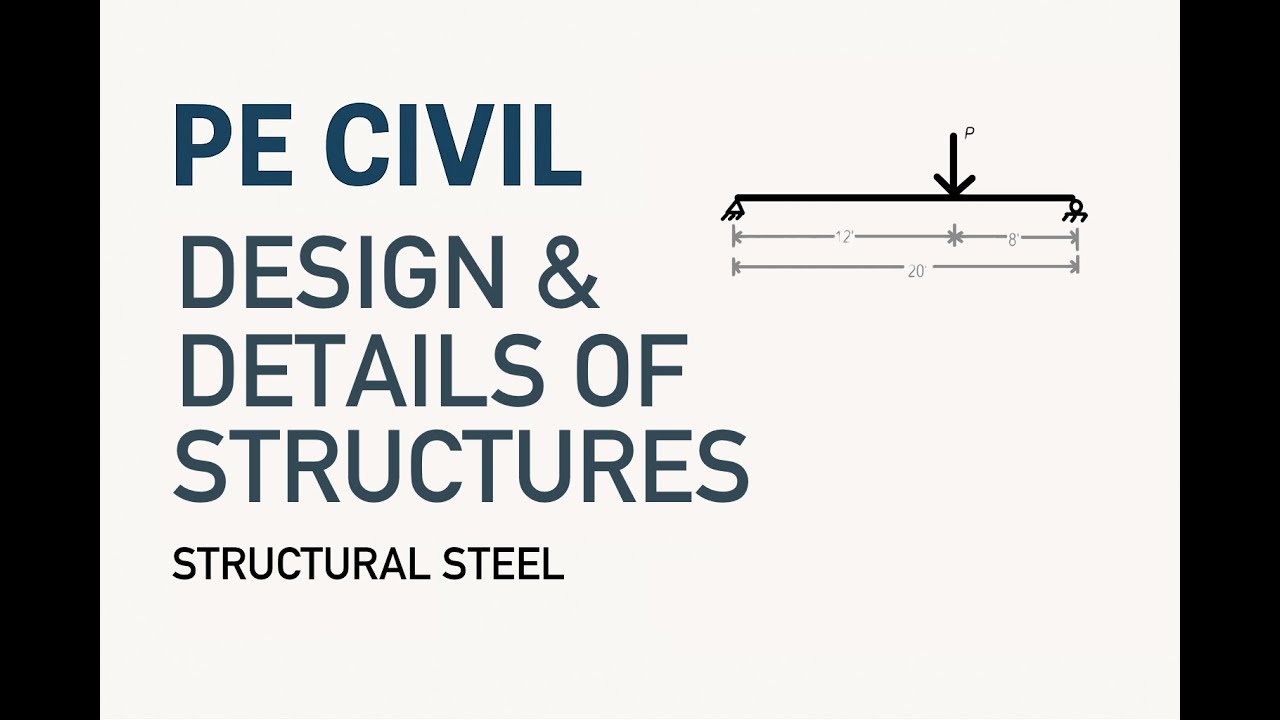Civil PE Exam Practice: Structural Steel Flexural Capacity