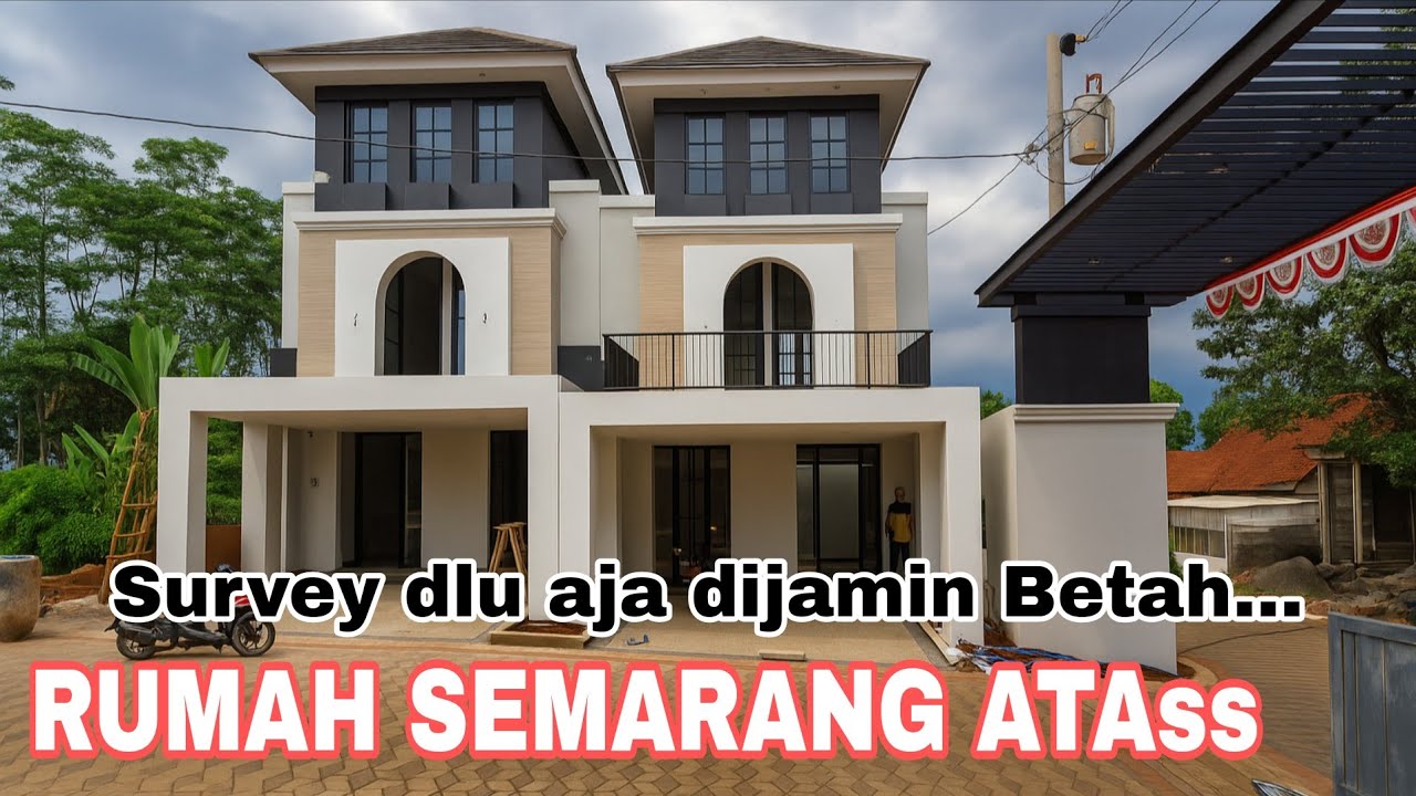 RUMAH 600JUTAAN RASA VILLA UDARA SEGAR DI SEMARANG ATAS #rumahminimalis #rumahsemarangkota 