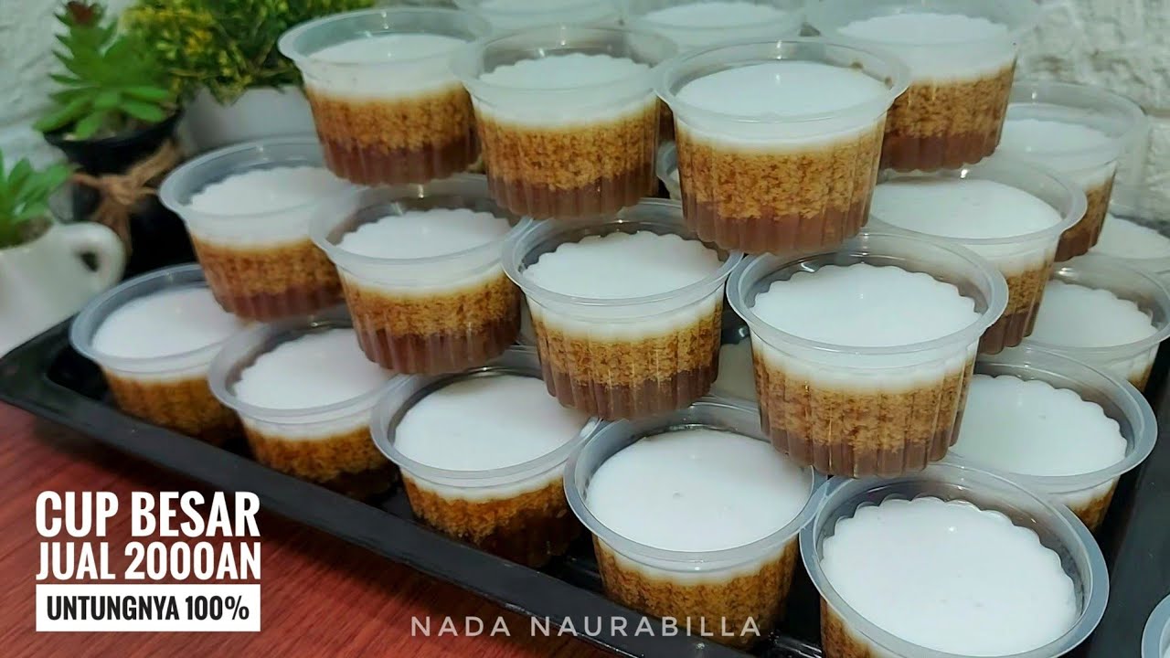 IDE JUALAN BULAN PUASA 2024 || 1 RESEP JADI 50 CUP JUAL 2000 UNTUNG 100%
