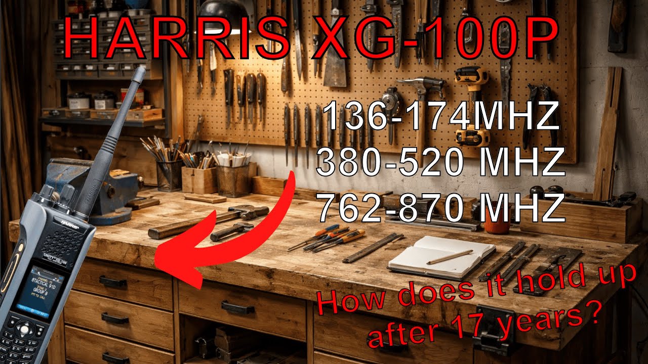 XG-100P Harris Portable Radio: What You Need to Know