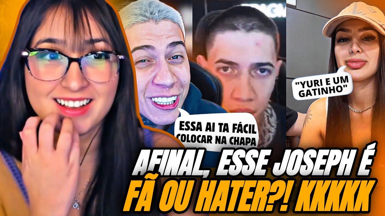REACT YURI22 REAGINDO: AS NOV1NHAS QUER ELE TENTE NÂO RIR KKKKKKK | THAY REACT