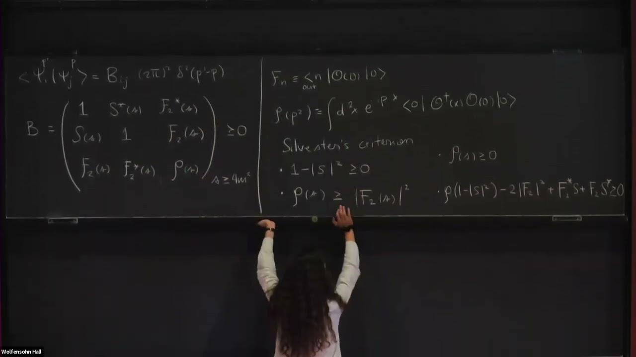 S-matrix Bootstrap Part 4 - Lucía Córdova