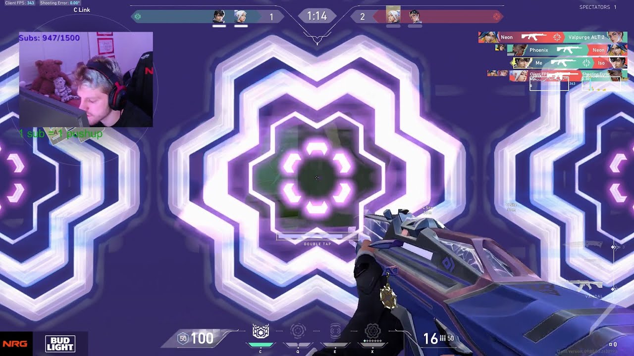 30+ ELIMS! MVP! ISO INSANE! NRG DEMON1 ISO VALORANT GAMEPLAY [Full Match VOD]
