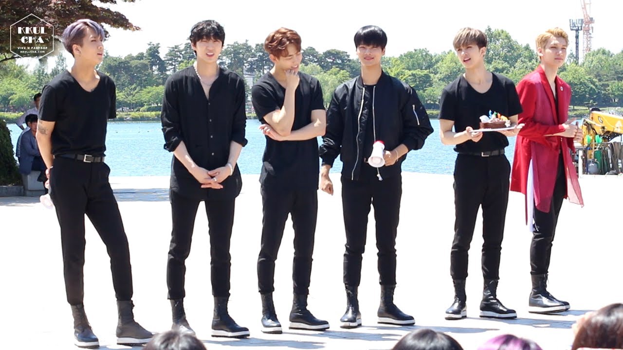 [FANCAM]  빅스 5주년 깜짝 미니팬미팅 Full ver. @ 170524 일산호수공원