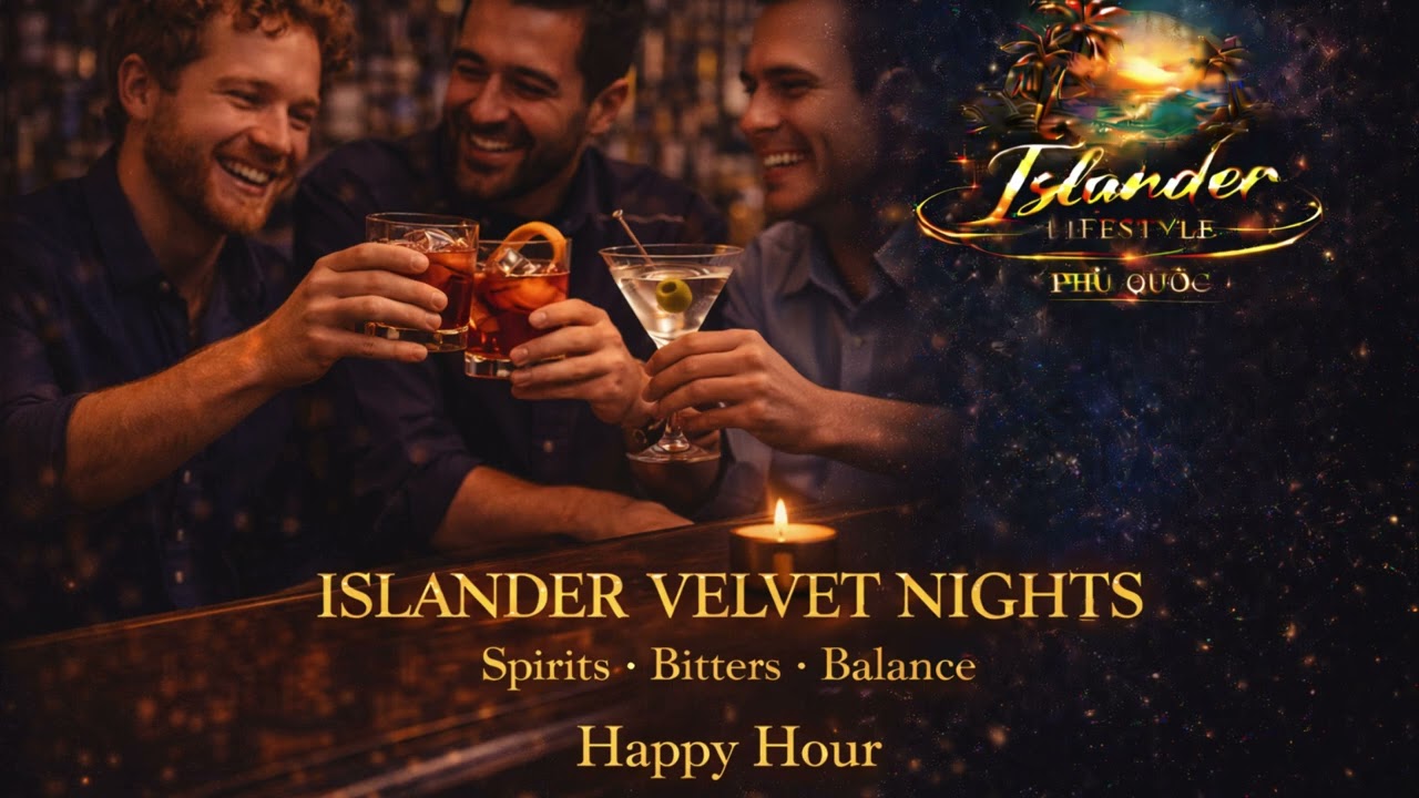 ISLANDER VELVET NIGHT HAPPY HOUR