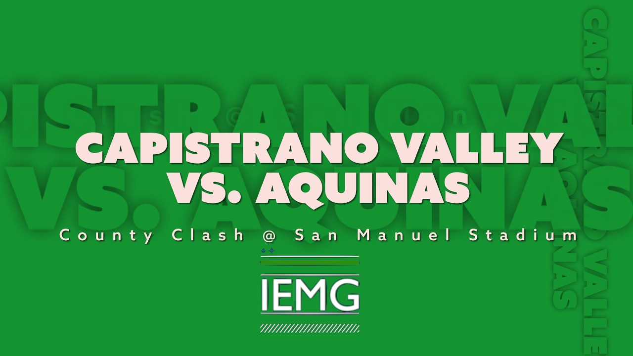 LIVE! County Clash High School Baseball @ San Manuel Stadium (3-14-26)