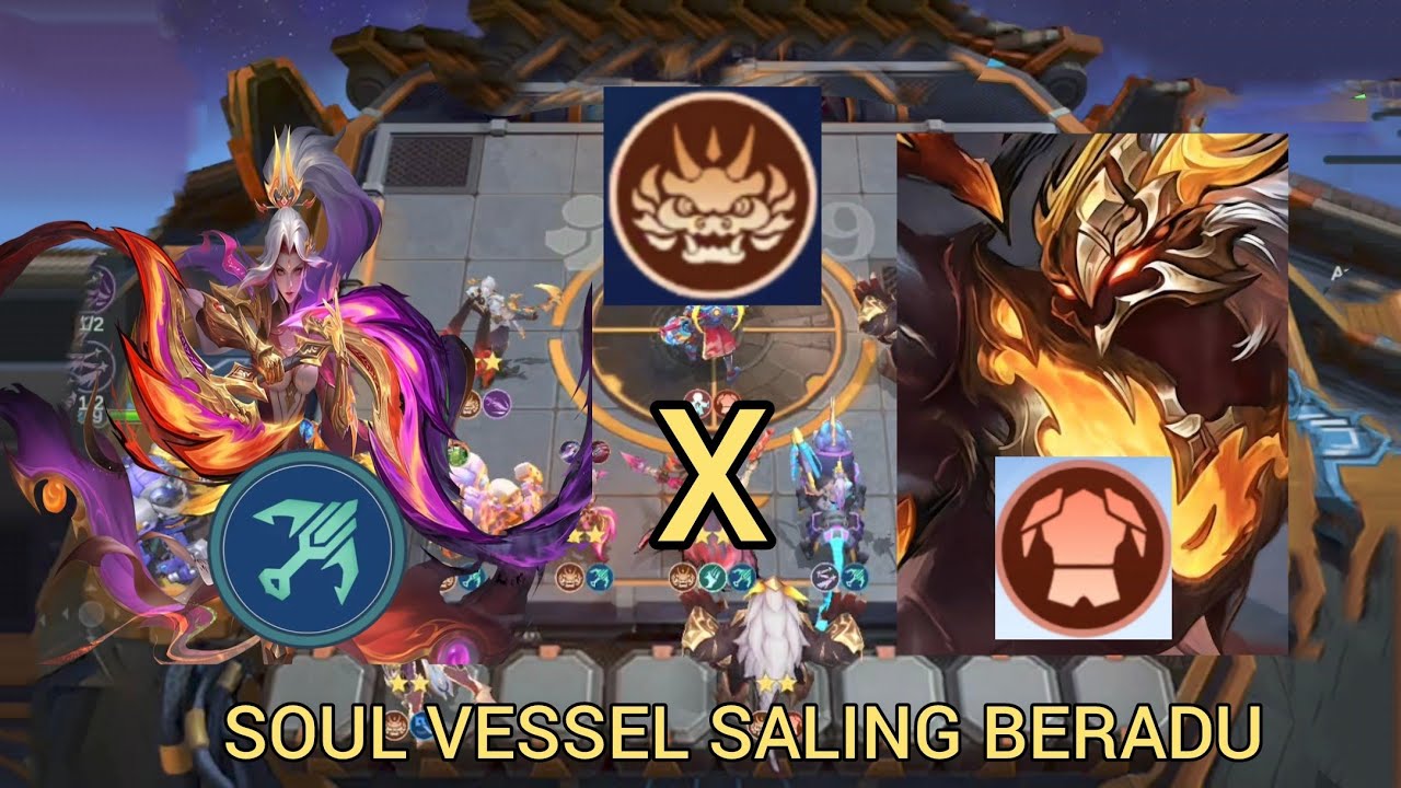PERTARUNGAN MEREBUTKAN TAHTA SYNERGY SOUL VESSEL ANTARA HANABI MAKRSMAN VS GLOO DAUGHLESS 