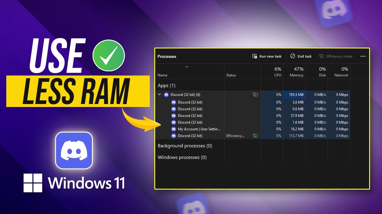 How to Make Discord Use Less RAM on PC | Fix High RAM Memory Usage