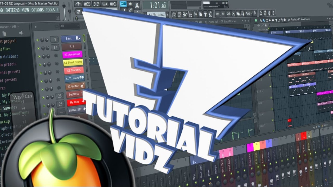 01. The FL Studio Crash Course for Beginners: The Workflow And User Interface P.1 Programing a Song
