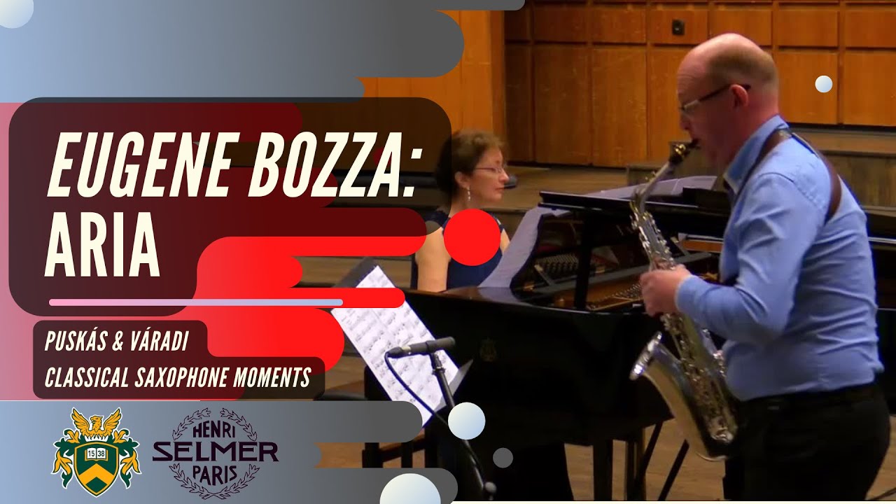 New Season! Eugene Bozza: Aria for Alto saxophone