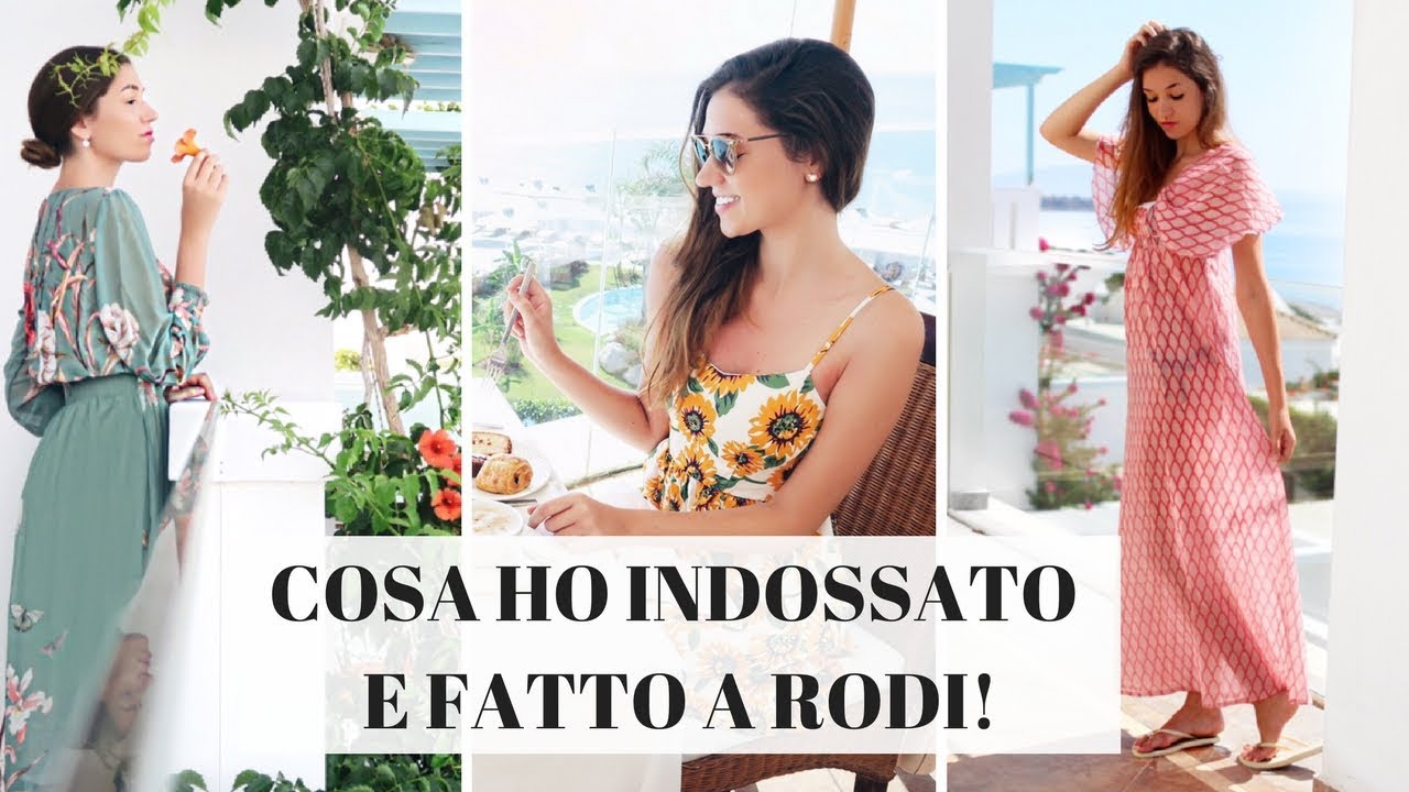 COSA HO INDOSSATO E FATTO A RODI !!! Elisabetta Pistoni