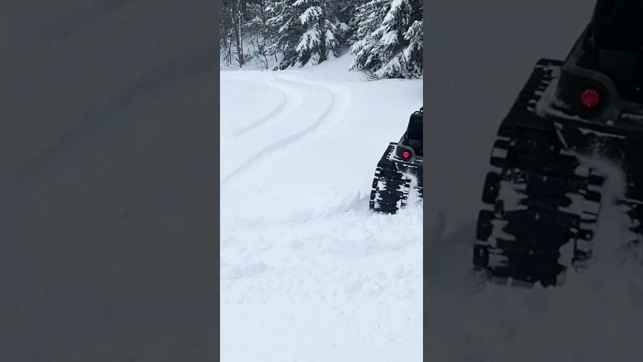 Argo 6x6 scout in deep snow
