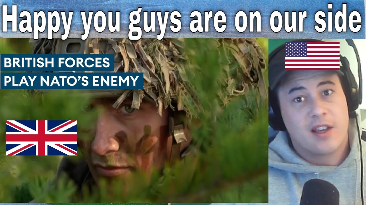 American Reacts British Army versus Nato war games on Russia's doorstep
