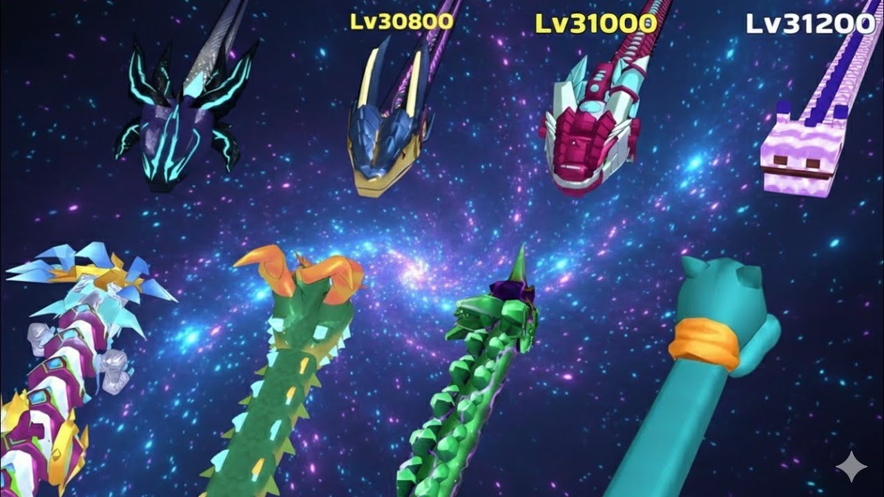 Snake Clash.iO 🔥 Level 4200 to 5000 | New Snake Boss Battle & Epic Skins 🐍