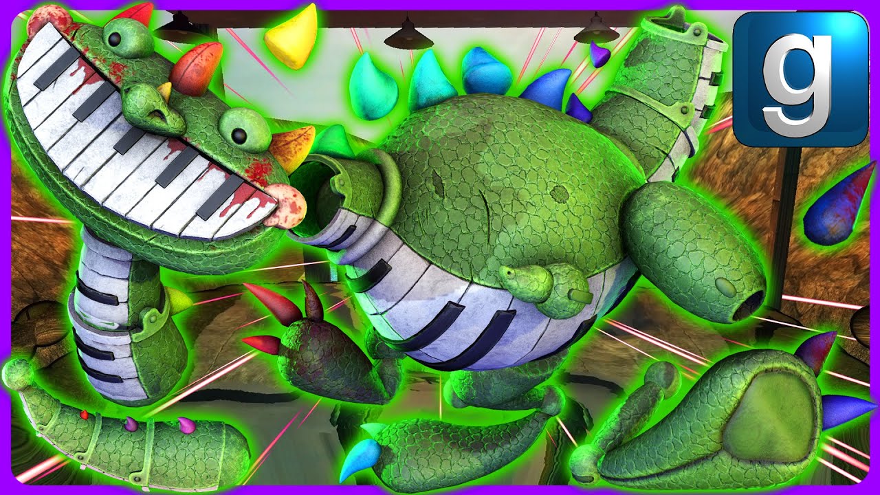 Gmod Poppy Playtime | Torturing Poppy Playtime Pianosaurus!