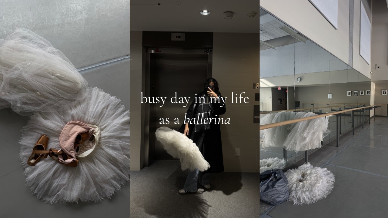 busy day in my life as a ballerina