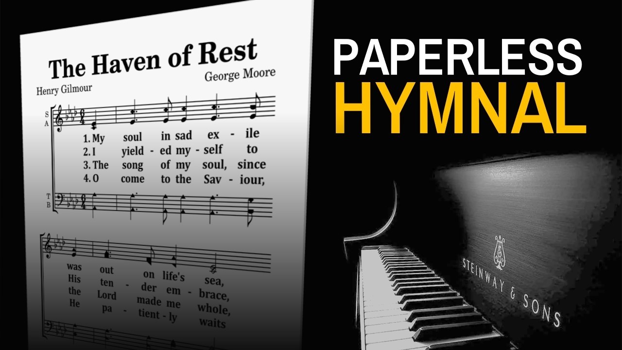 Jesus, Keep Me Near the Cross | Animated SATB Sheet Music Accompaniment