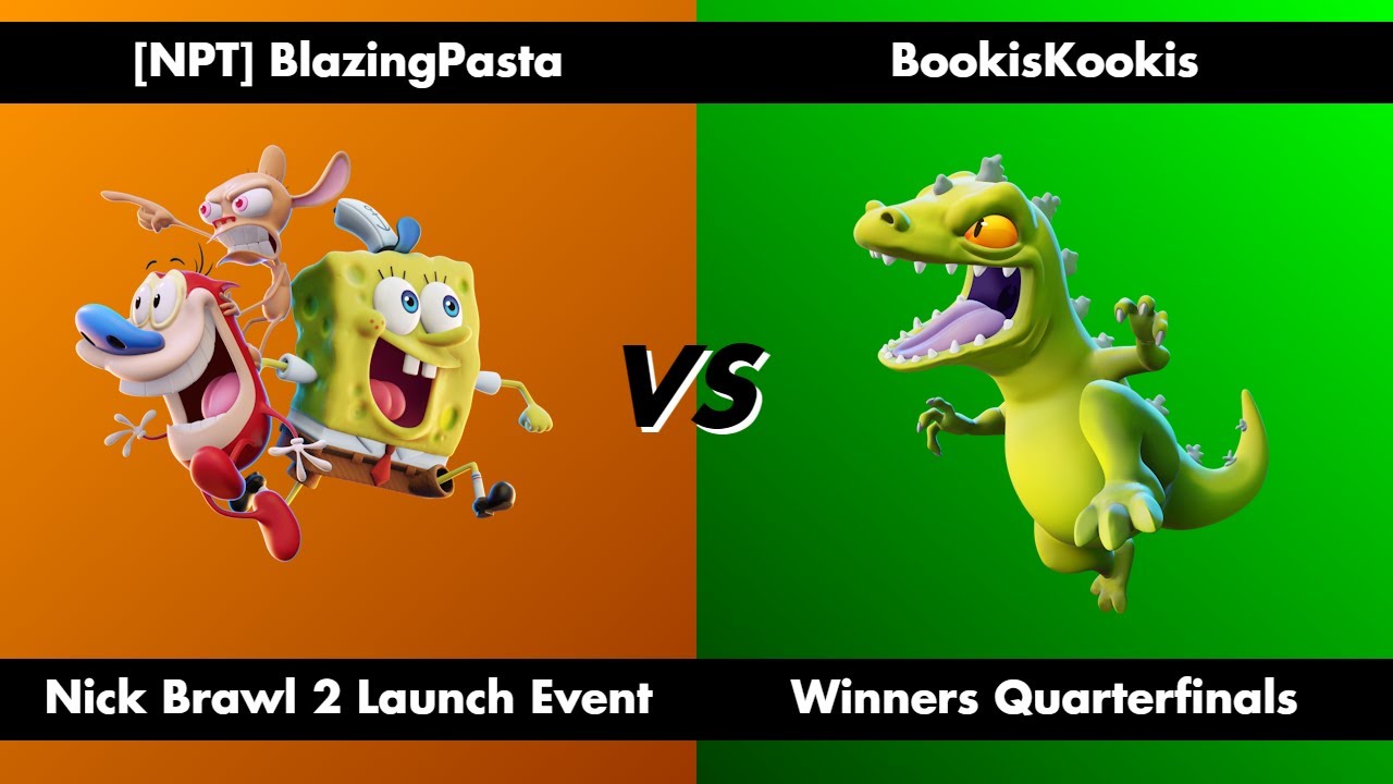 NPT | BlazingPasta ( R&S / Sponge ) vs BookisKookis ( Reptar ) - [ Winners Quarterfinals ]
