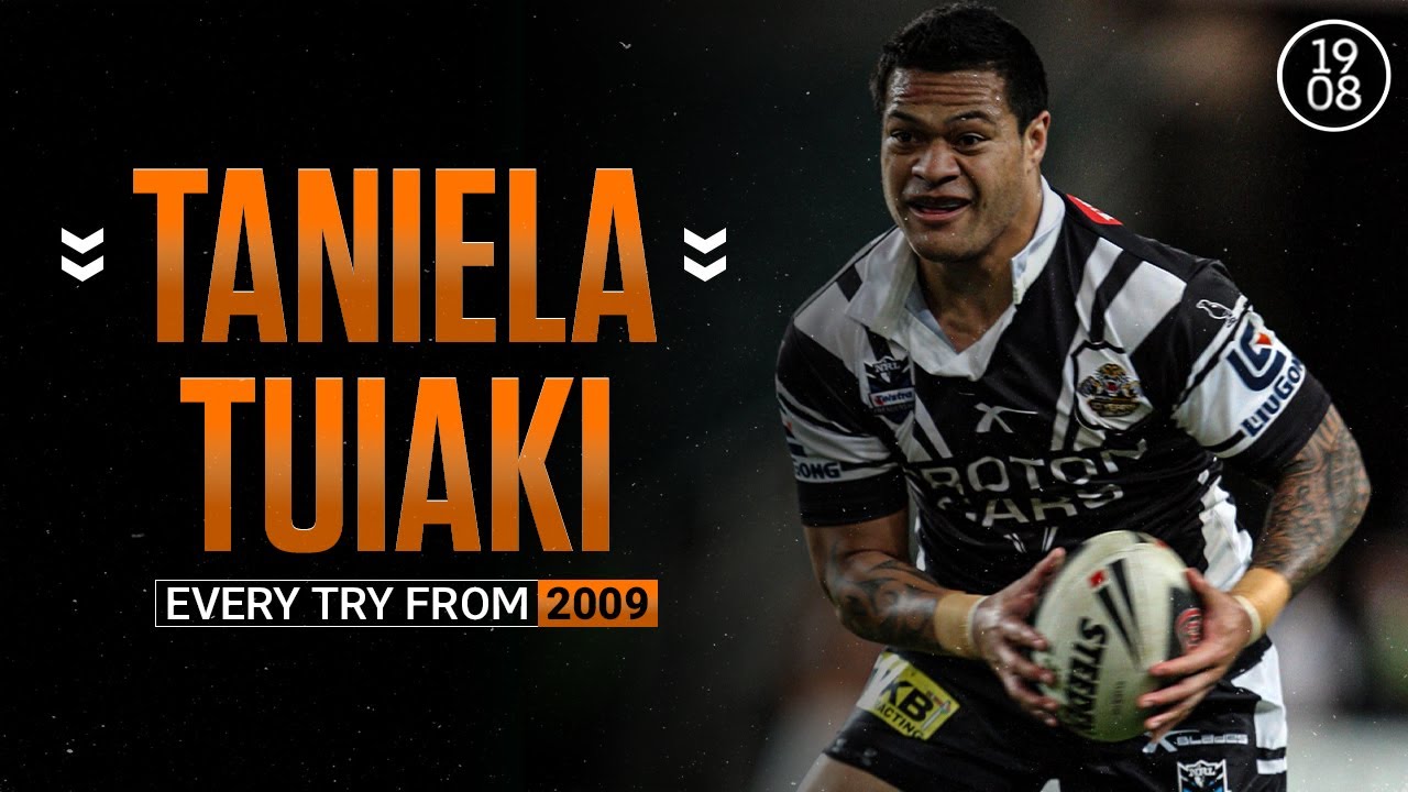 The try scoring tank! | Every Taniela Tuiaki try from 2009 | NRL Throwback |