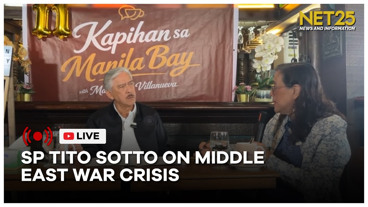 SP Tito Sotto on Middle East war crisis | March 11, 2026