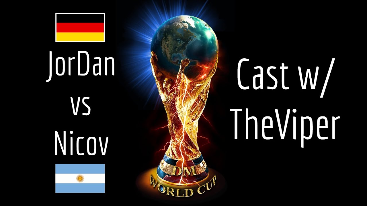 JorDan vs Nicov | Cast w/ TheViper | AoE2 Death Match World Cup 2