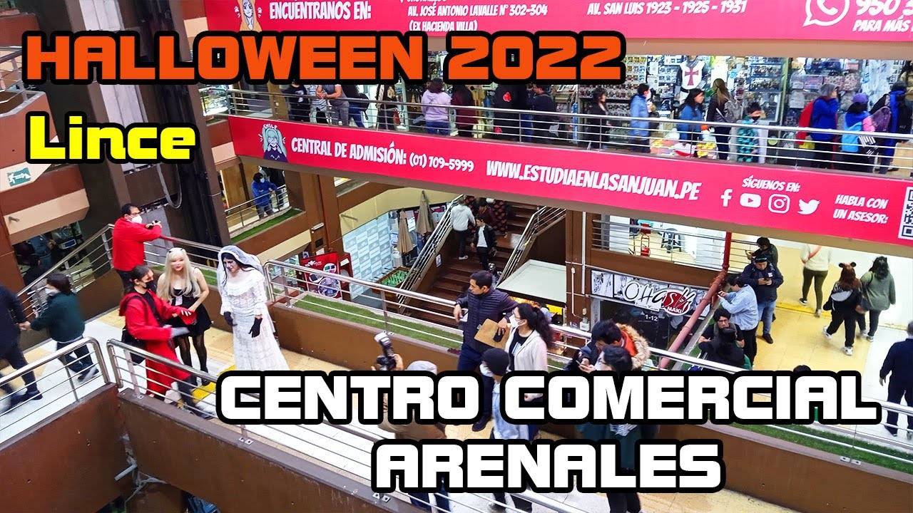 CENTRO COMERCIAL ARENALES 2022 HALLOWEEN | LINCE LIMA PERU, Octubre 2022